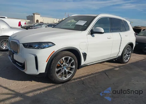 2024 BMW X5 Phev xDrive50E z USA, uszkodzony, nr VIN 5UX43EU04R9U07861